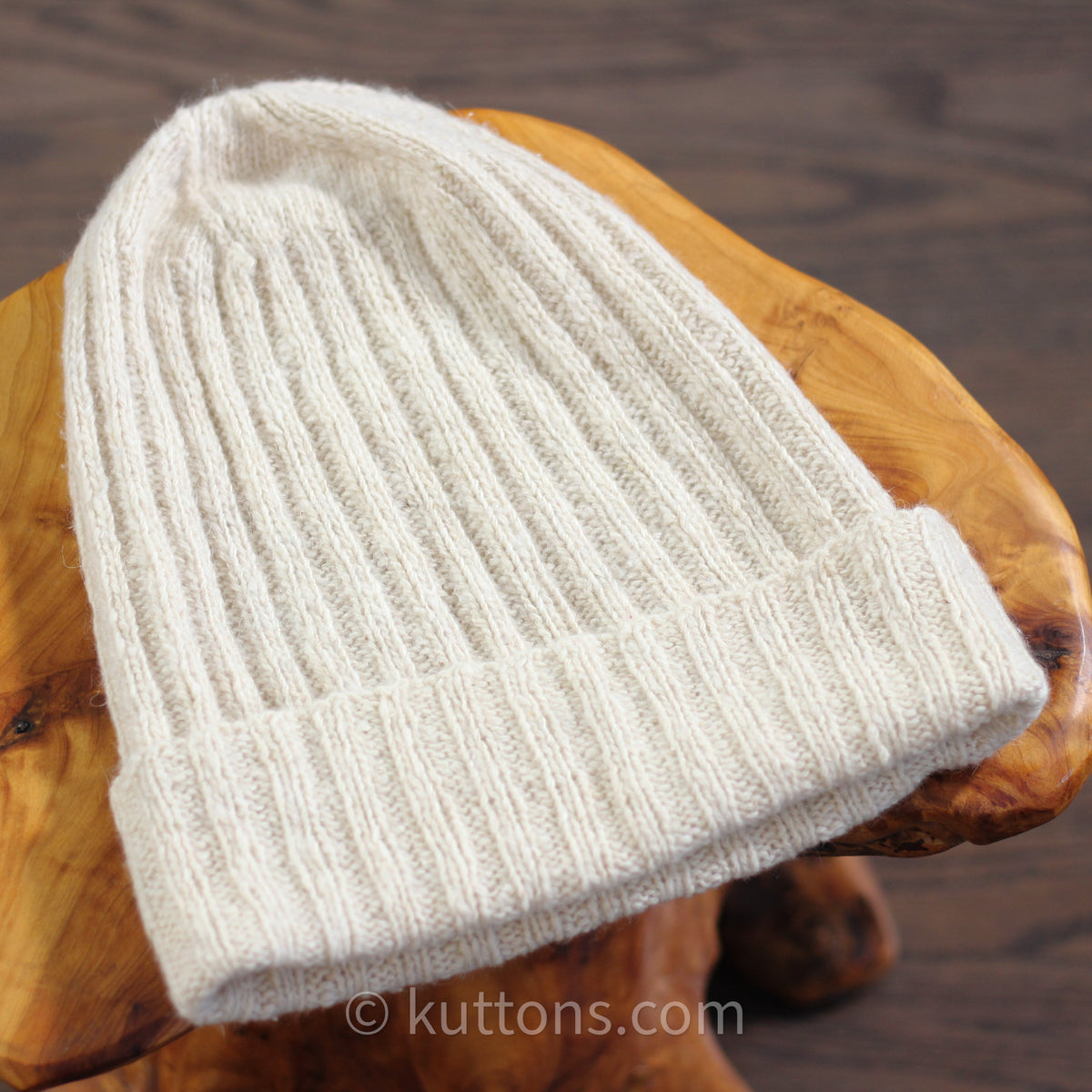 hand knit pure pashmina cashmere hat beanie