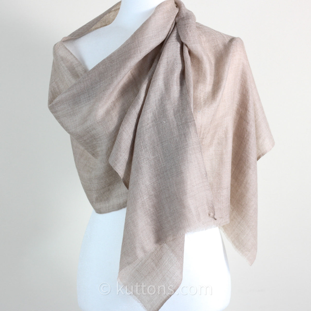 Handwoven Eri (Peaceful) Silk & Merino Wool Shawl - Soft & Cozy Wrap –  Kuttons