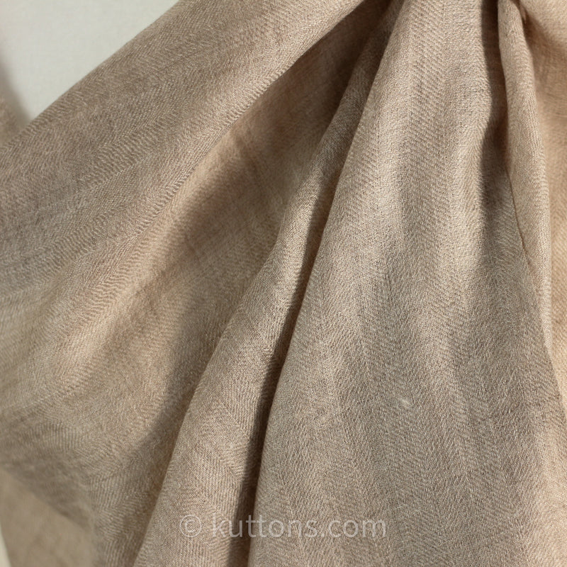 light brown pashmina cashmere scarf