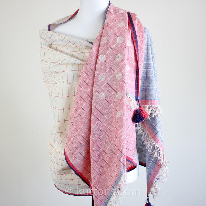 Beautiful Ethically Sourced Cotton Wrap - Handcrafted by Women Artisans in India