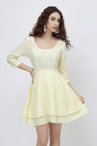 european linen dress