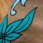 hand painted natural colours