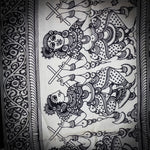ethnic hand painted art