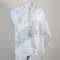 ethnic madhubani wrap scarf