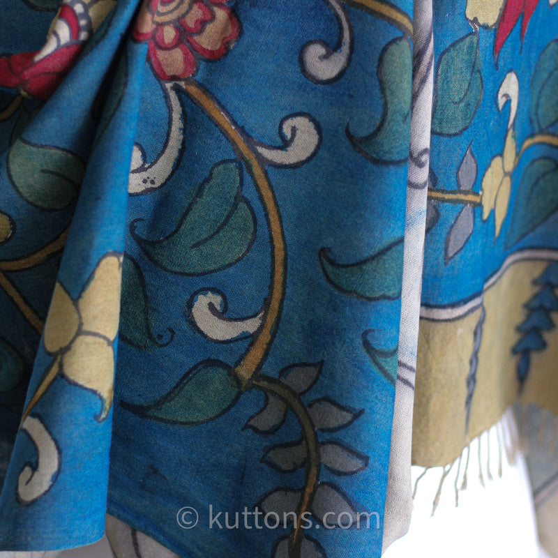 traditional ethnic kalamkari scarf