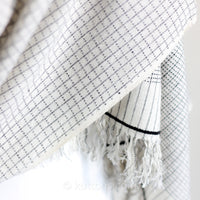 handspun cotton stole