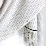 handspun cotton stole