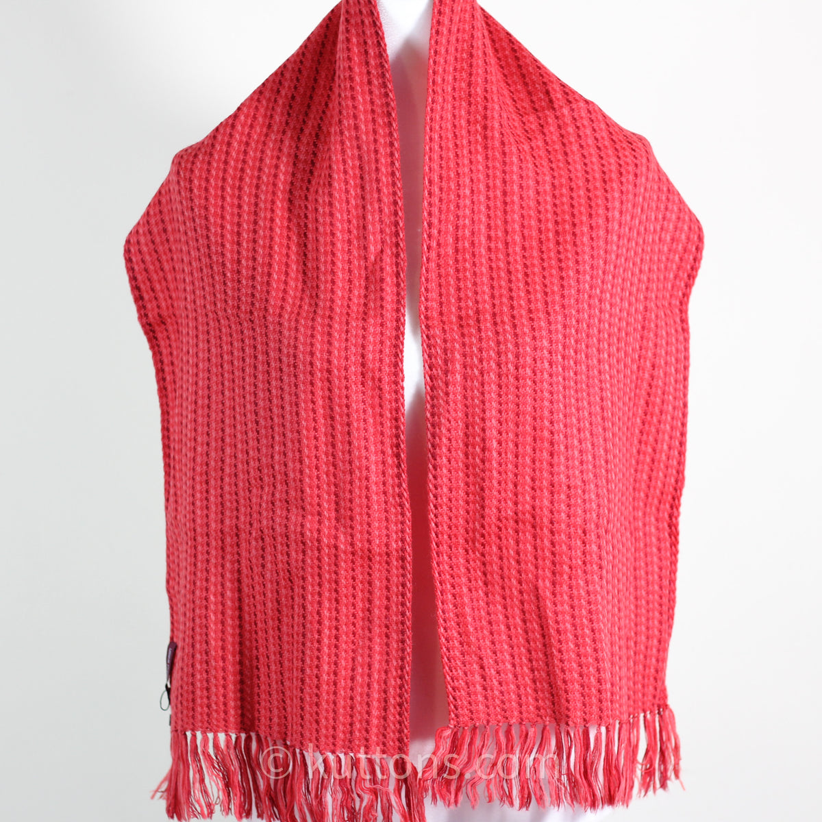 handmade natural himalayan and merino wool scarf