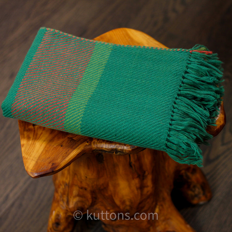 himalayan wool and fine merino wool naturally dyed winter scarf
