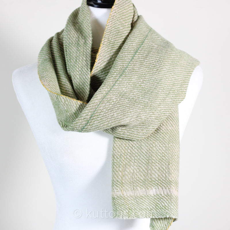 natural herbal dyed handmade ladies winter stole