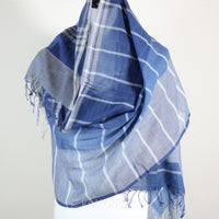 handmade cotton stole dyed with natural dyes
