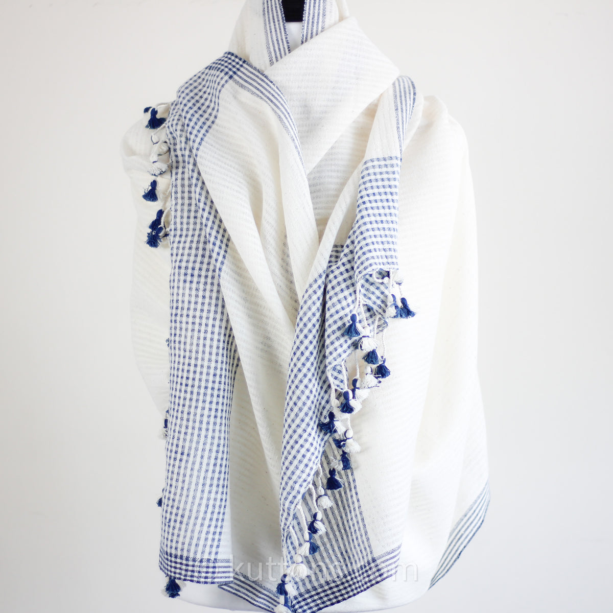 soft pure organic cotton shawl - unisex