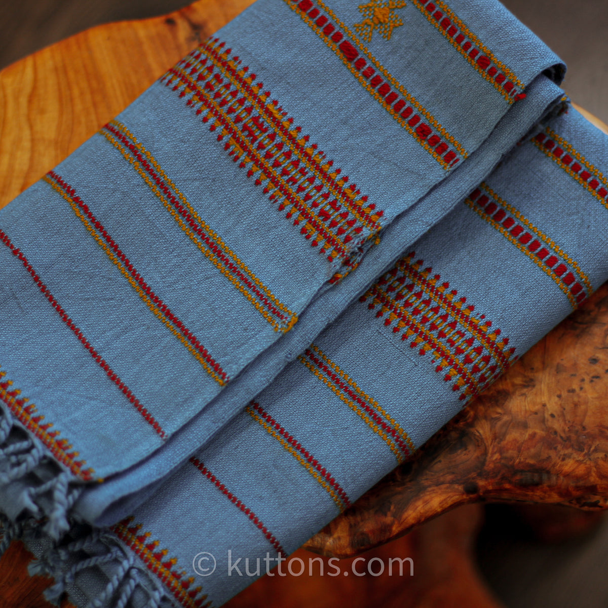 handmade organic cotton scarf