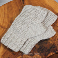 pashmina cashmere fingerless half gloves