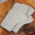 pashmina cashmere fingerless half gloves