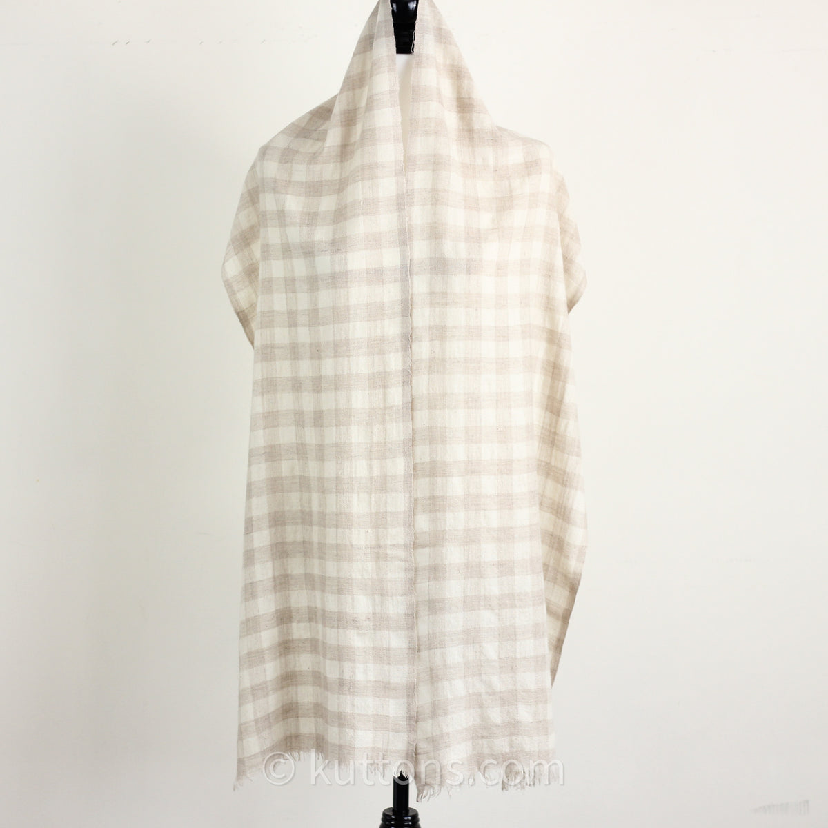 handmade cashmere stole