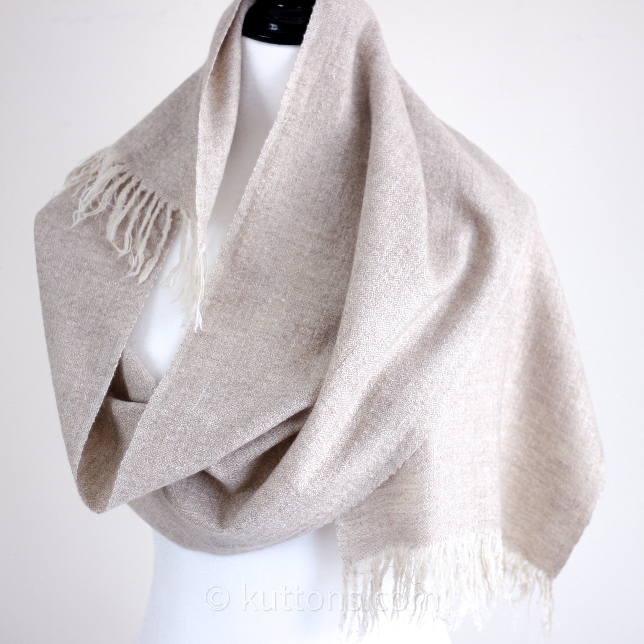 Cream best sale cashmere pashmina