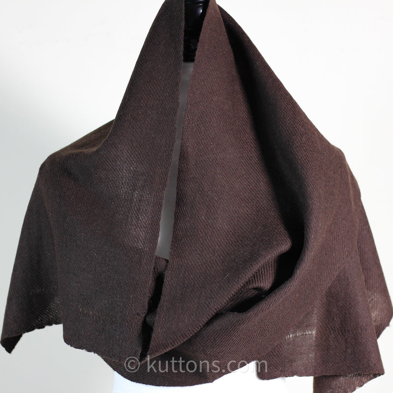handmade yak wool stole