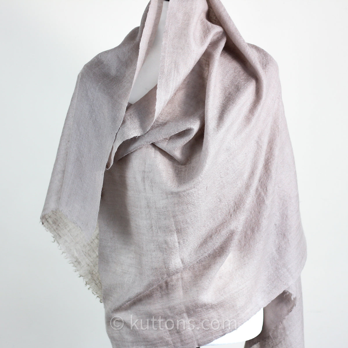 light handmade cashmere wrap 