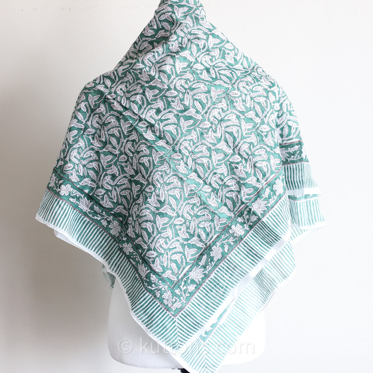 handmade mul cotton bandana wrap