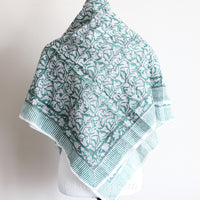 handmade mul cotton bandana wrap