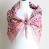 hand block printed mul cotton bandana