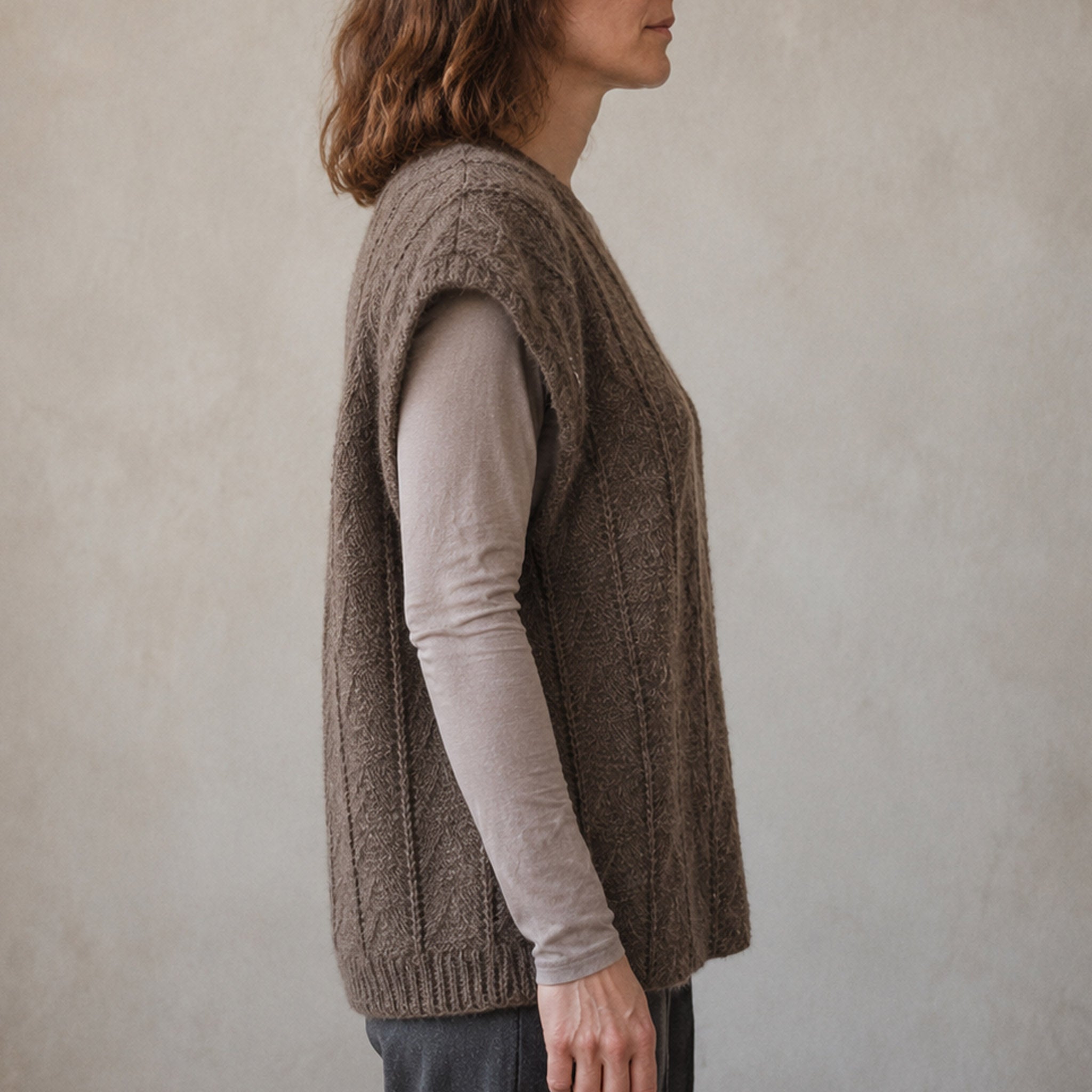 camel wool sweater