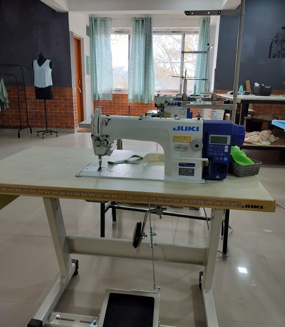 Juki machine and clean working environment