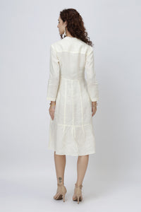 The Refined Linen Shirt Midi Dress | Everyday Linen Shirt Dress