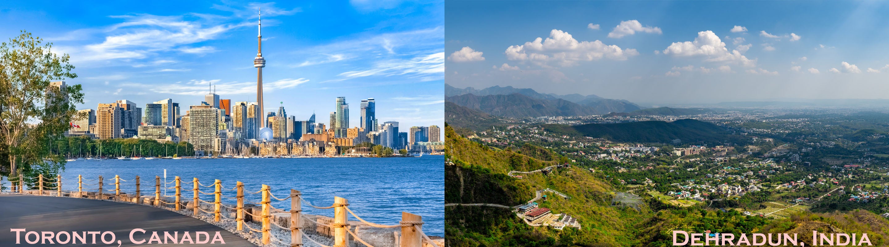 Our roots in Toronto & Dehradun