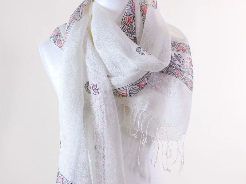 handcrafted scarves, wraps and shawls