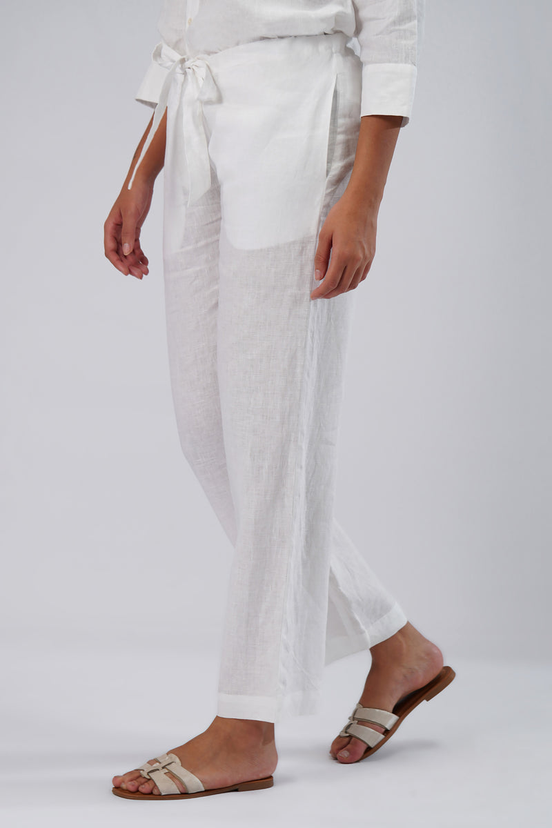 comfy relaxed fit linen pants for summers