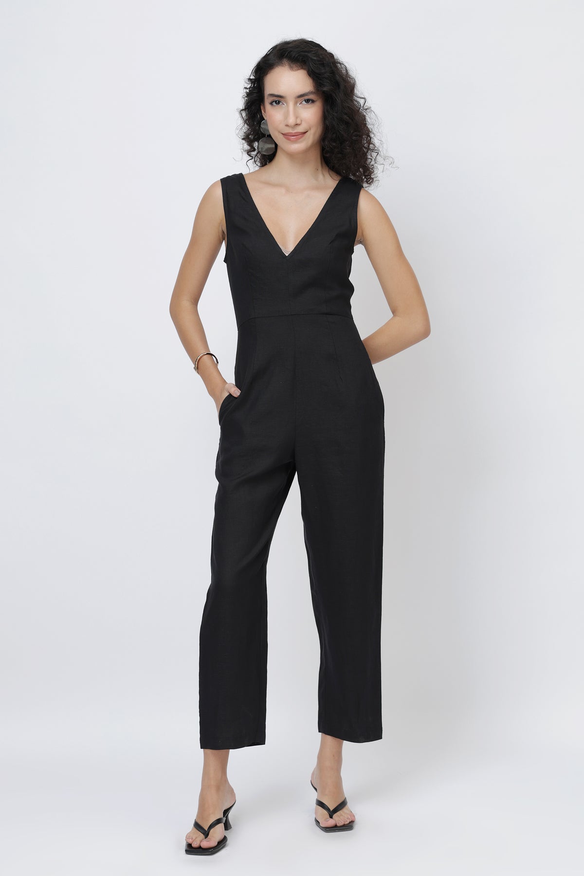 linen jumpsuit