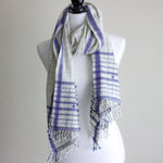 100% Organic Kala Cotton wrap stole with tassels