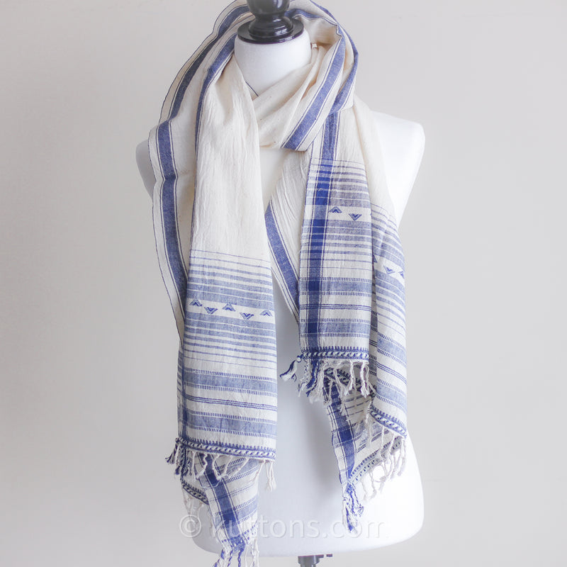 Kala Cotton wrap with tassels