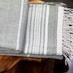 handwoven organic cotton decorative towel