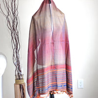 handwoven soft cotton wrap stole