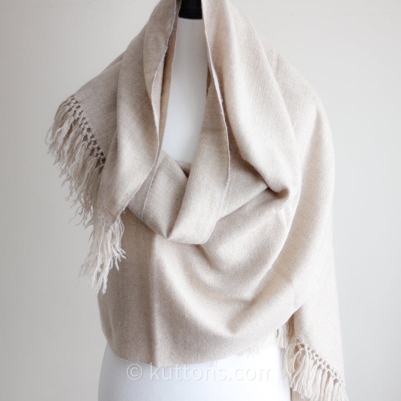 100% pure cashmere wrap stole
