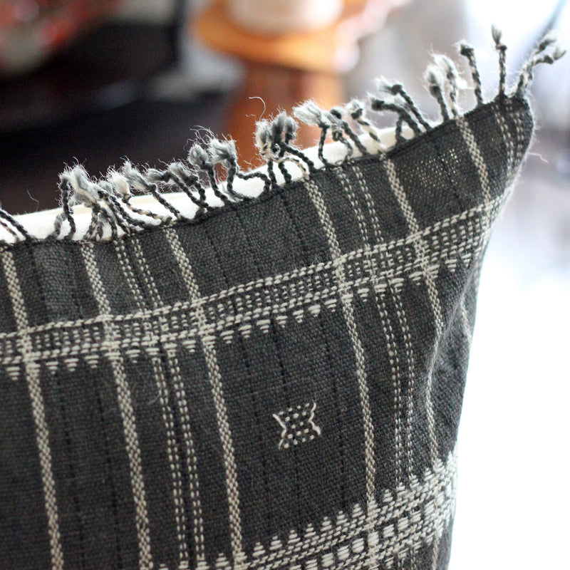 cushion cover with tassels