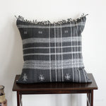 wool and cotton rustic accent pillow cover
