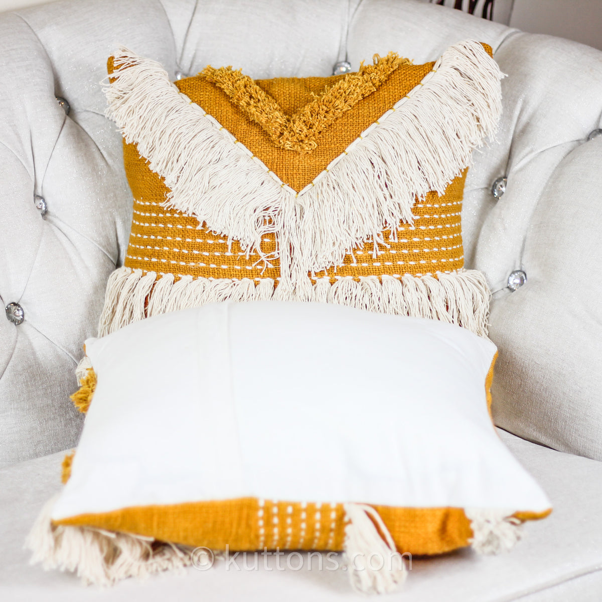 handmade cotton bohemian pillow case
