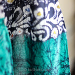 hand printed cotton wrap