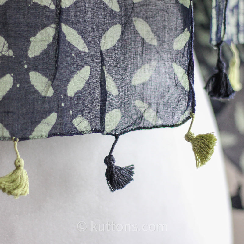 soft and airy cotton wrap stole