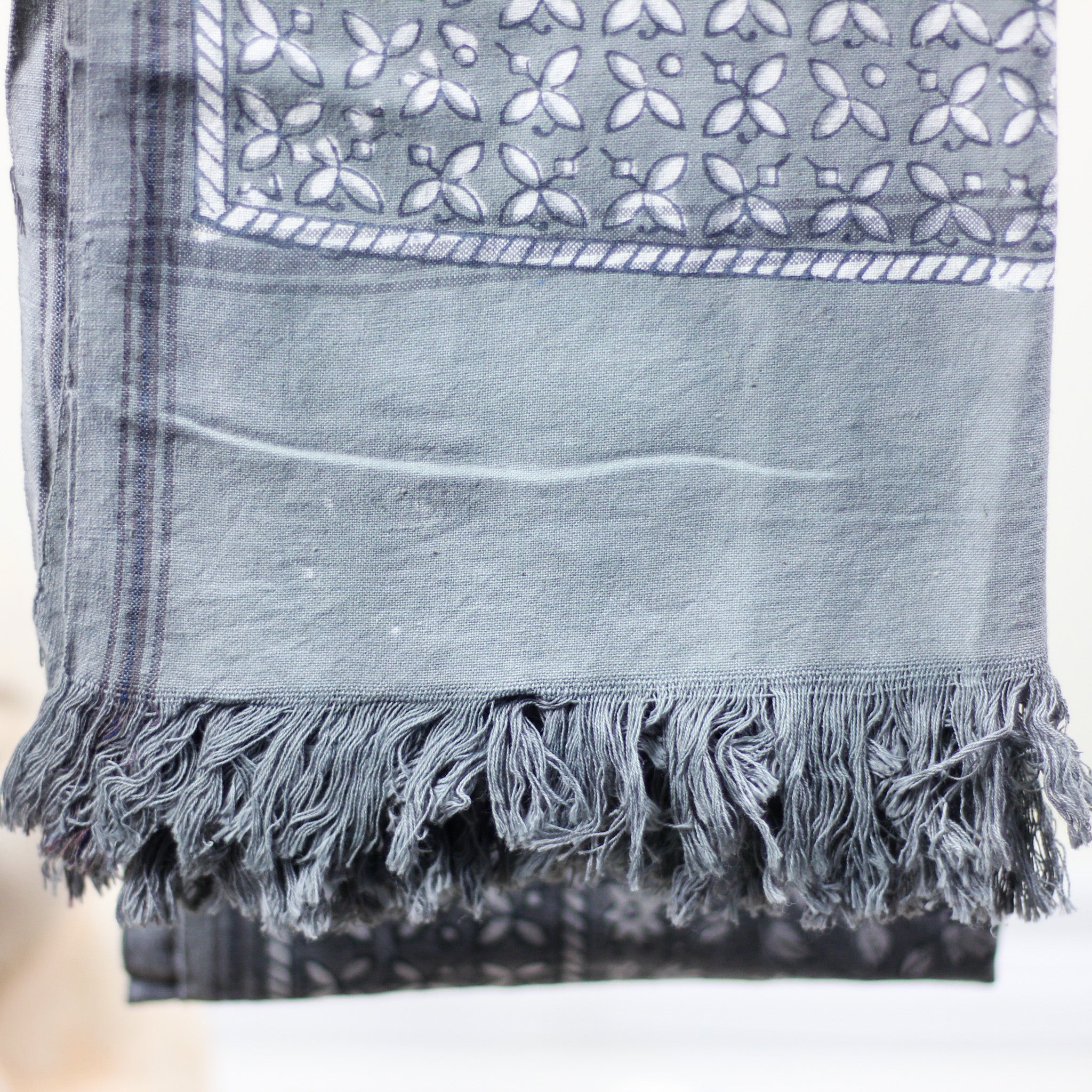 artistic handmade towels with natural dyes