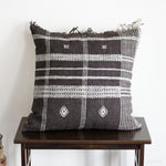 pillow cover made from organic cotton and natural wool