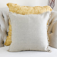 handcrafted linen pillow case