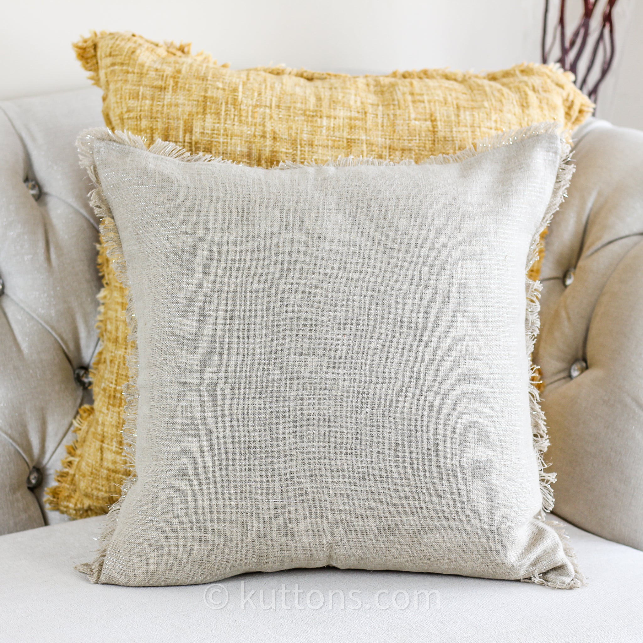 handcrafted linen pillow case