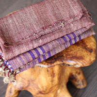handwoven and handspun shawl