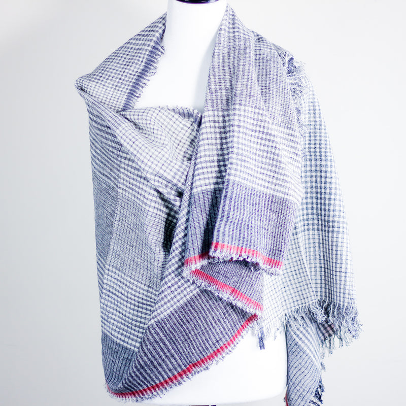 handmade organic cotton scarf 