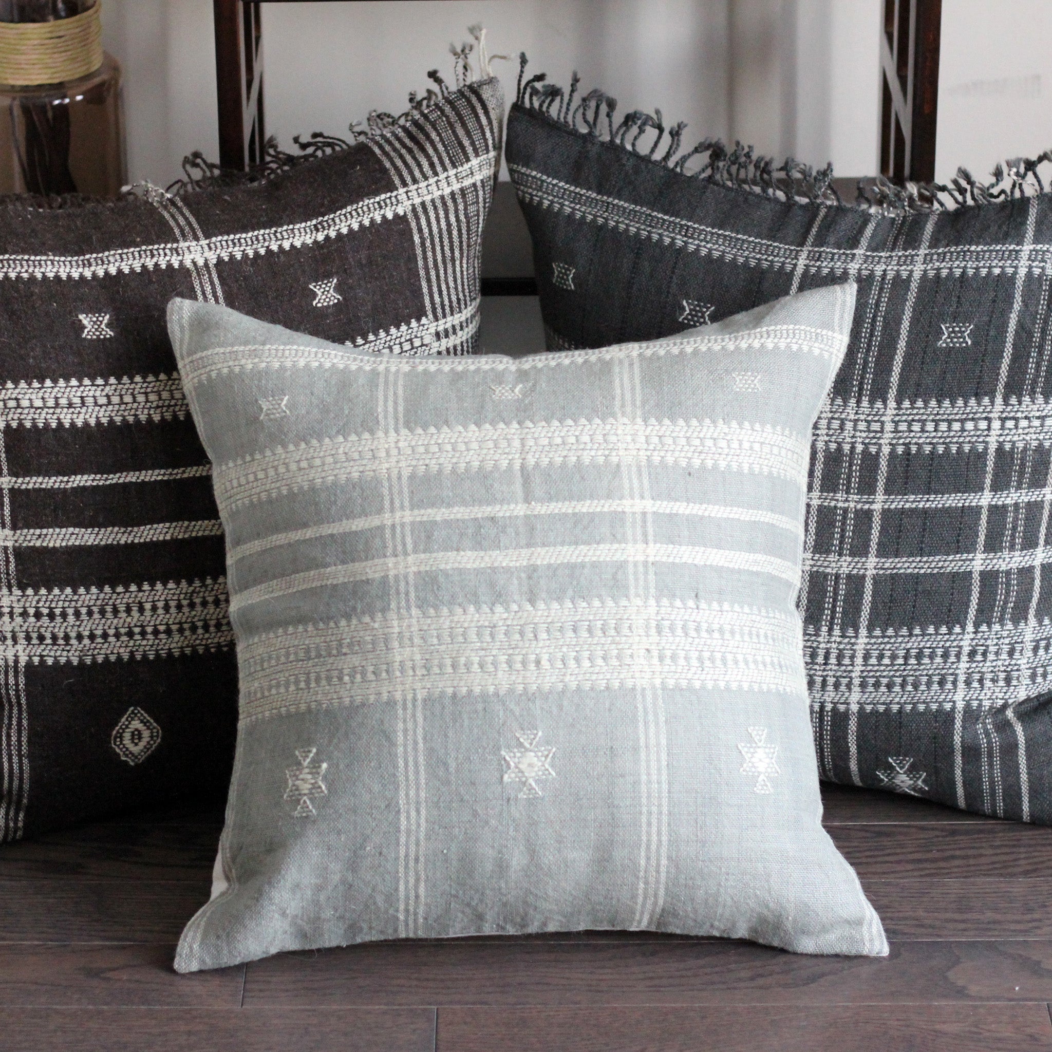 Rustic deals cushion covers